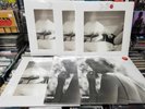 TAYLOR SWIFT - TORTURED POETS (PHANTOM CLEAR) + FOLKLORE (RED)  6 LP SET  NEW