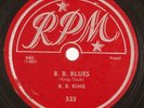 BB KING: B.B. Blues US RPM 323 78 E- Superb 78 HEAR