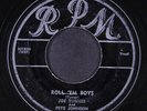 JOE TURNER: roll 'em boys / kansas city blues RPM 7