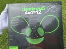 deadmau5 4x4=12 Autographed (Hand Signed) Vinyl w/ deadmau5 Pin Only /55 Made