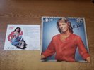 REAL SIGNED 1980s VG+ COVER ONLY ANDY GIBB SHADOW DANCING NO RECORD 3034 LP33