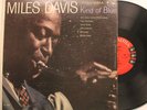 Miles Davis Misprint First Press Lp Kind Of Blue On Columbia - Vg- / Vg+ To Vg++