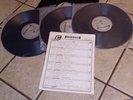 Promo RADIO SHOW 3 Record set NM Vinyl GARY OWENS SUPERTRACKS #140 W CUE SHEETS