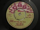 Orig Uk Gas Label 1969” Carl Bryan” Walking The Dead”