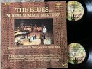 THE BLUES A REAL SUMMIT MEETING Muddy Waters, Gatemouth Brown, B.B. KING 2LP