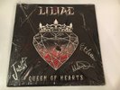 LILIAC BAND 'QUEEN OF HEARTS' VINYL DOUBLE LP SIGNED BY ALL 5 BAND MEMBERS\\