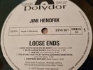 Jimi Hendrix  Loose Ends   Polydor Records  white label promo   German  1973