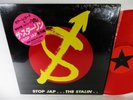 THE STALIN Stop Jap Lp Red Wax 80's RE Decal & shrink Inner Sl + Flexi Execute