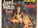 ORIGINAL blue label 1st UK 1985 ANGEL WITCH Screamin' N' Bleedin' LP VINYL METAL