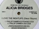 ALICIA BRIDGES I Love the Nightlife (Disco 'Round) 1994 REMIXES UK PROMO 12