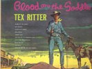 Tex Ritter Blood On The Saddle NEAR MINT Capitol Vinyl LP