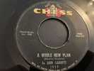 JO ANN GARRETT...A WHOLE NEW PLAN...RARE USA ISSUE SINGLE..CHESS..1959
