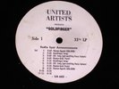 James Bond 007 LP United Artists GOLDFINGER RADIO SPOTS 1964
