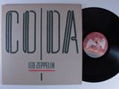 LED ZEPPELIN Coda SWAN SONG LP VG++ embossed matte gatefold b