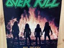 Overkill Feel The Fire LP 1985 US 1st  Megaforce VG Vinyl