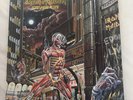 Iron Maiden  vinyl record Somewhere In Time 1986 EMI EMC 3512