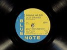 78 RPM -- Lou Donaldson (Horace Silver, pn), Blue Note 1599, EE- Jazz - Bop