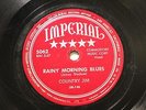 BLUES COUNTRY JIM Rainy Morning Blues / Avenue Breakdown IMPERIAL 5062  VV+