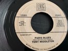 TONY MIDDLETON...PARIS BLUES.. SUPERB RARE USA ISSUE SINGLE..ERIC..5012