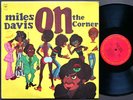 MILES DAVIS On The Corner LP COLUMBIA KC 31906 Herbie Hancock Carlos Garnett