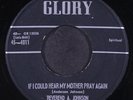 REVEREND A. JOHNSON: if i could hear my mother pray again / god don't like it 7
