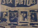 Sex Pistols Never Mind The Bollocks Inner Sleeve -signed by the band 1977
