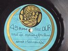 The Marmalade - Abbey Road Studio Acetate   The Mystery Has Gone.  Single Sided