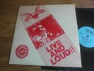 Cock Sparrer – Live And Loud  Oi, Punk UK Lp 1987 plays Mint-
