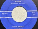 MERCY BABY-Love’s Voodoo/You Ran Away-RARE TX Garage Rock Mercy Baby 45rpm