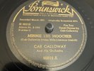 Brunswick 78 RPM Cab Calloway - Minnie The Moocher 80015 V++