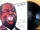 AUDIOPHIL Classic Records 180g LP LOUIS ARMSTRONG I've Got The World On A String