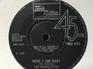 MARVELETTES - HERE I AM BABY/KEEP OFF NO TRESPASSING - UK TAMLA MOTOWN TMG 659.