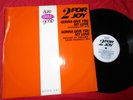 2 For Joy Vinyl 12inch  Gonna Give You My Love. Dead Dead Good GOOD 16T Single