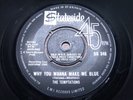 TEMPTATIONS   [Girl] Why You Wanna Make Me Blue   MINT   STATESIDE SS 348   Nort