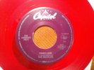 RED VINYL CAPITOL 45 RECORD/BEATLES/PENNY LANE/STRAWBERRY FIELDS/ NR MINT