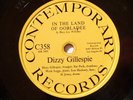 Dizzy Gillespie My Man In The Land Of Oobladee Contemporary C358 E  78 RPM