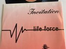 VG+ 12” Life Force Invitation 45 RPM Disco 1984 Vinyl Records Import UK Dance