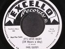 EARL GAINES: it's love baby (24 hours a day) / please love me EXCELLO 7