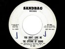 NORTHERN SOUL-EPITOME OF SOUND-YOU DON'T LOVE ME/WHERE WERE YOU-SANDBAG 101