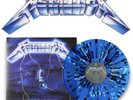 Metallica Ride The Lightning 40th Anniversary Blue Splatter Vinyl  In Hand