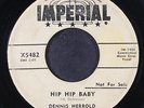 DENNIS HERROLD: hip hip baby / make with the lovin' IMPERIAL 7