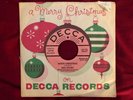 BING CROSBY WHITE CHRISTMAS PINK PROMO W/ORIGINAL DECCA CHRISTMAS SLEEVE 1955