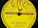 78 Rpm Rockabilly, Edwin Bruce 'Rock Boppin' Baby' US Sun
