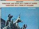 London CS6158 Brahms:Handel Var;Paganini Var/Katchen,2E/1E ffrr,BB,NM