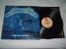 METALLICA  Ride the Lightning '84  ORIG UK YELLOW label 1st press NMint