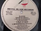 SLAYER SHOW NO MERCY VINYL MBR 1013 Restless 71034-1 Metal Blade Records 1987