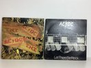 2 x AC/DC Vinyl Records Bundle (Let There Be Rock 1977 & T.N.T 1975)(VG-)NS#8637