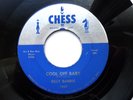 BILLY BARRIX 45 'COOL OFF BABY' USA CHESS WILD 1957 ROCKABILLY 1975 MARIANO VG++