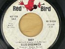 ELLIE GREENWICH Baby/You Don't Know 45 Rare Red Bird PROMO Northern Soul NICE