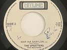 THE UPSETTERS - WAR INA BABYLON / RARE REGGAE JAMAICA 45 / HITLINE